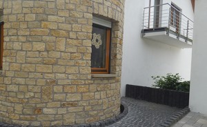 Natursteinmauerwerk Irsch